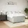 vidaXL Boxspringbett 140 x 200 cm Hellgrau