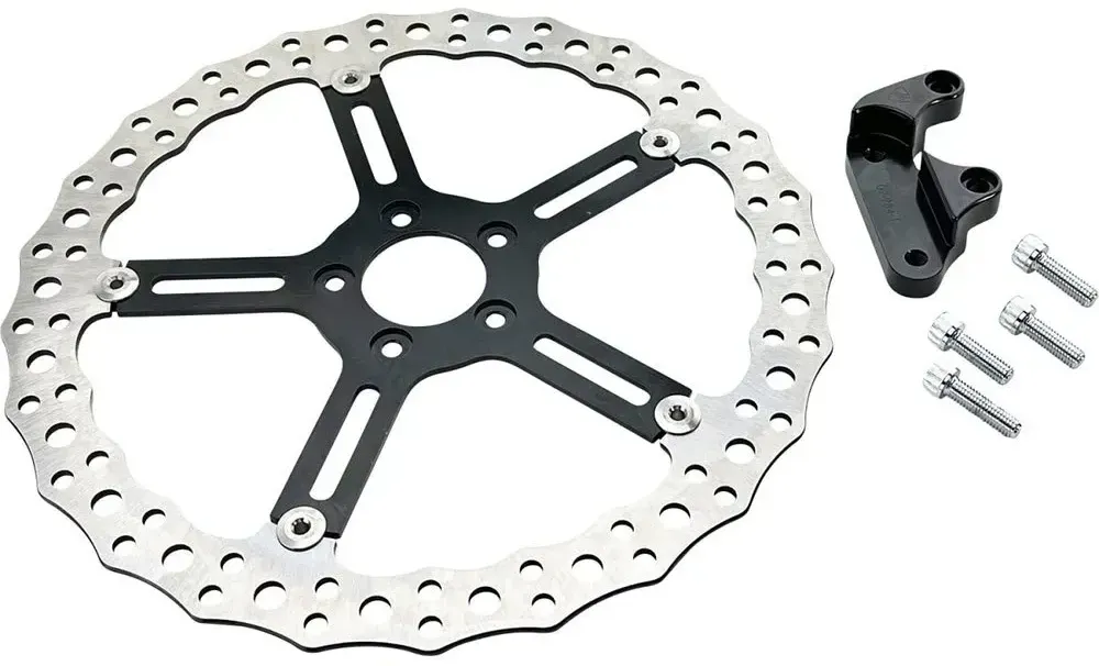 Arlen Ness Jagged 15 ́ ́ Sftl 300-042 Right Front Bremsscheibe - Silver - One Size