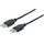 Manhattan USB-Kabel USB-A Stecker USB-A Stecker 1,00 m Schwarz