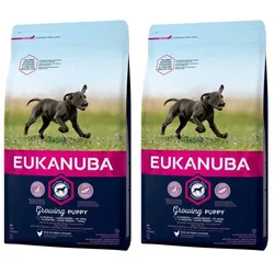 EUKANUBA Growing Puppy/Junior Large Breed 2x15kg