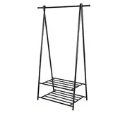 Songmics Kleiderständer HSR05BV1 schwarz Metall 87,5 x 155,0 cm