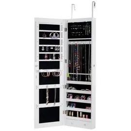 Costway Schmuckschrank mit LED Beleuchtung