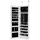 Costway Schmuckschrank mit LED Beleuchtung