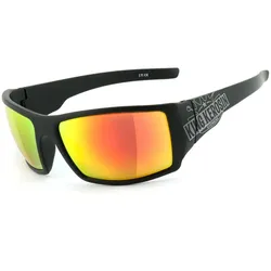 King Kerosin KK220 Sonnenbrille, rot für Männer