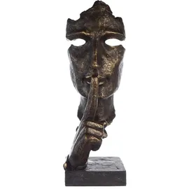 Casablanca by Gilde Deko Objekt, Silence, bronzefarben/grau« bronzefarben/grau, Polyresin orange