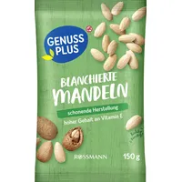 GENUSS PLUS blanchierte Mandeln - 150.0 g