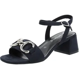 REMONTE Damen D1L50 Sandale mit Absatz, Navy / 14, 36 EU