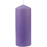 HS Candle Stumpenkerzen Ø6cm Lila Violett