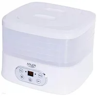 Adler AD 6658 Dörrautomat für Lebensmittel, 550 W,