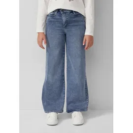 s.Oliver Jeans / Regular Fit / High Rise / Wide Leg / Waschung - blau - 170/SLIM