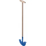 Rasenkantenstecher Aus Stahl, Rasenkantenschneider Mit Holzstiel, Blau - Kadax