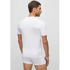 Boss T-Shirt Rundhals BOSS ONE weiß L