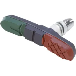 Bremsschuh PROPHETE "Allwetter V-Bremsschuhe", schwarz, Bremsbeläge, 6x15, Gummi