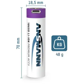 Ansmann 18650 2600 mAh 1 St.