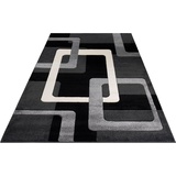 my home Teppich »Maxim«, rechteckig, Hoch-Tief-Effekt, Kurzflor, 3D-Design 293677-3 schwarz 13 mm,