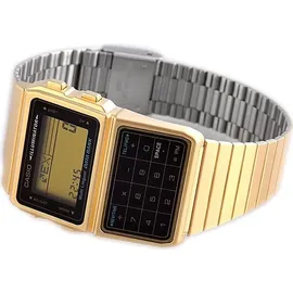 Casio Databank Digital Quarz Edelstahl beschichtet DBC-611G-1D