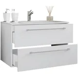 VCM Badmöbel-Set Badinos 2-tlg. Weiß