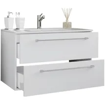 VCM Badmöbel-Set Badinos 2-tlg. Weiß