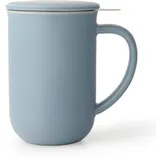 Viva SCANDINAVIA Tasse »Balance«, Porzellan, mit Teesieb und Deckel, 500 ml, blau