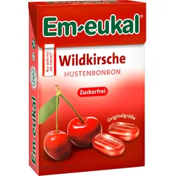Em-eukal Wildkirsche Hustenbonbons zuckerfrei 50 g Bonbons