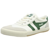 Gola Herren Cma548 Sneaker, Elfenbein (Off White/Green WN), 42 EU - 42 EU