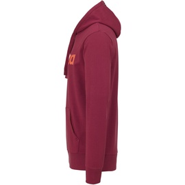 Kempa Graphic Hoodie deep rot M