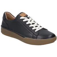 Josef Seibel Damen Low-Top Sneaker Claire 01,Weite G (Normal),Wechselfußbett,straßenschuhe,Strassenschuhe,schwarz-Kombi,40