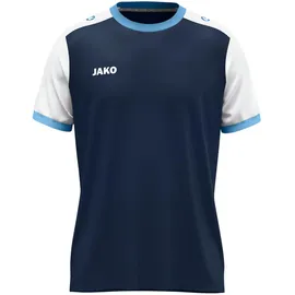 Jako Dynamic Kurzarm, Marine/weiß/SkyBlue, 164