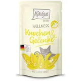 MjAMjAM – Wellness 125g MjAMjAM Katze Sparpaket 24x125g Wellness Knochen und Gelenke Rind