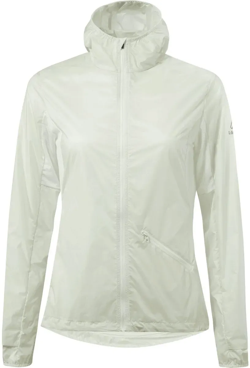 Löffler Women Hooded Jacket Windshell creme white (104) 36
