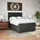 vidaXL Boxspringbett 140 x 200 cm Schwarz