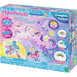 Kreativset AQUABEADS "Mystisches Einhorn Bastelset", bunt, Kreativsets, Kinder
