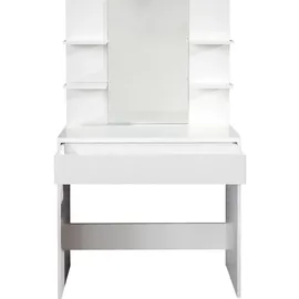 VCM ebuy24 Schminktisch 1 Schublade Weiß.