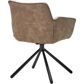 Set One by Musterring 2er-Set set one by Musterring Stuhl Frisco Stoff Grau Taupe