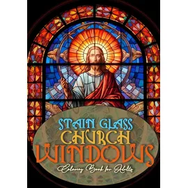 epubli Bleiglas Kirchenfenster Malbuch für Erwachsene
