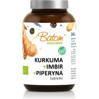Kurkuma + Ingwer + Piperin 240 Tabletten – Batom