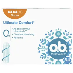 Tampons Super Ob Procomfort Super 54 Stück
