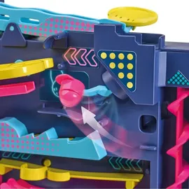 TOMY Games Screwball Scramble Level Up - der Schwerkraft trotzende vertikale Hindernisbahn Murmelbahn - Logik und Hand-Augen-Koordination Puzzle Br...