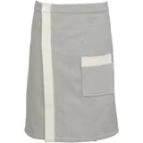 Carl Ross Kilt CARL ROSS "80200" Gr. 55, weiß (silber, sanftes weiß), 55/140, Frottier, Hausmäntel