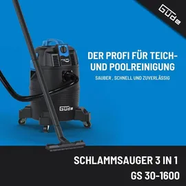 Güde Schlammsauger GS 30-1600 3 in 1