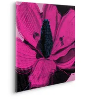 KOMAR Canvasbild Pink Fusion - 60 x 60 cm - Bild Auf Keilrahmen - Modern