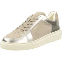 GANT FOOTWEAR Damen JULICE Sneaker, beige/Gold, 39 EU