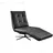 KAWOLA Relaxliege LETICIA Leder 0 x 0 x 0 cm schwarz mit Relax-Funktion