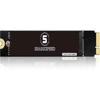 SHARKSPEED SSD 256GB Festplatte Intern Upgrade für MacBook Air 2012 A1465 A1466 EMC2558 EMC2559 (MacOS vorinstalliert)