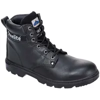 PORTWEST Steelite Thor Sicherheitsstiefel S3, Größe: 47, Farbe: Schwarz, FW11BKR47