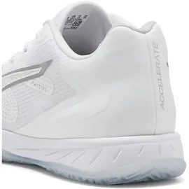 Puma Accelerate Turbo 4 Hallenschuhe, weiß, Größe 38 1⁄2 - weiss 38.5