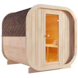 FinnTherm ScandiCube Comfort inkl. 9 kW Ofen + int. Steuerung