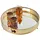 Marrakesch Orient & Mediterran Interior Spiegeltablett Serviertablett Deko Tablett Rund Nikita Gold