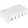 Good Connections Ladestation 60W, 5-Port m. 10W Qi weiß