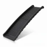 MuCoLa Hunderampe klappbar max 90 kg Schwarz